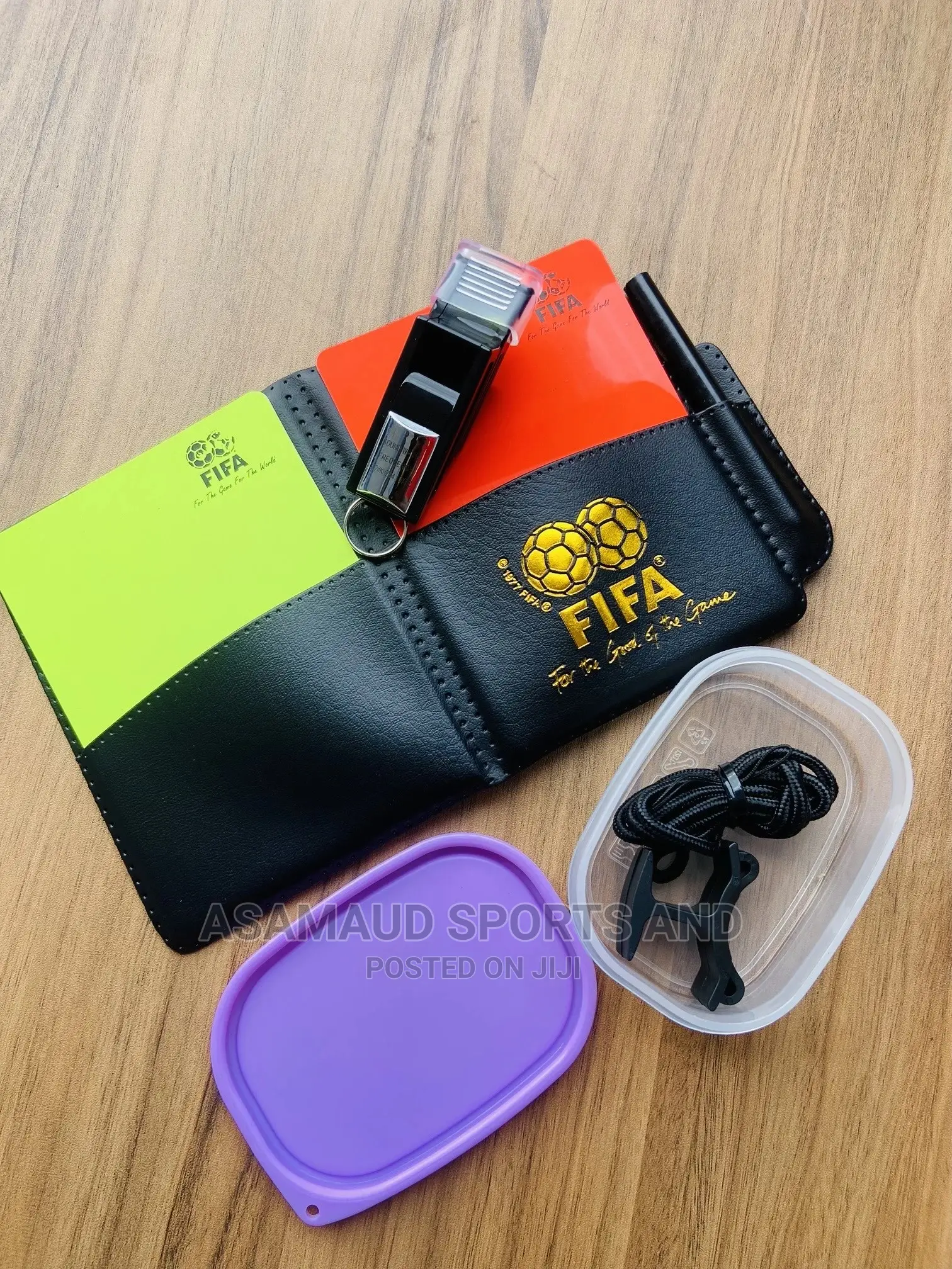 Original Fifa Whistle And Card At Cool Price