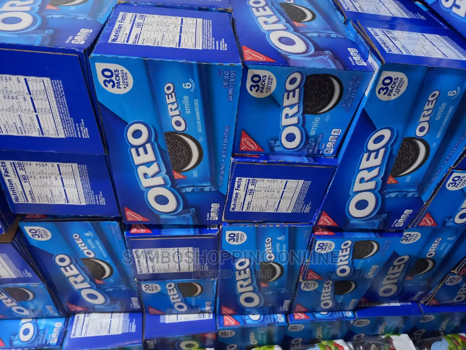 Oreo, 4 Pound (Smile 30 Packs 6 Pieces Each) 180 Cookies