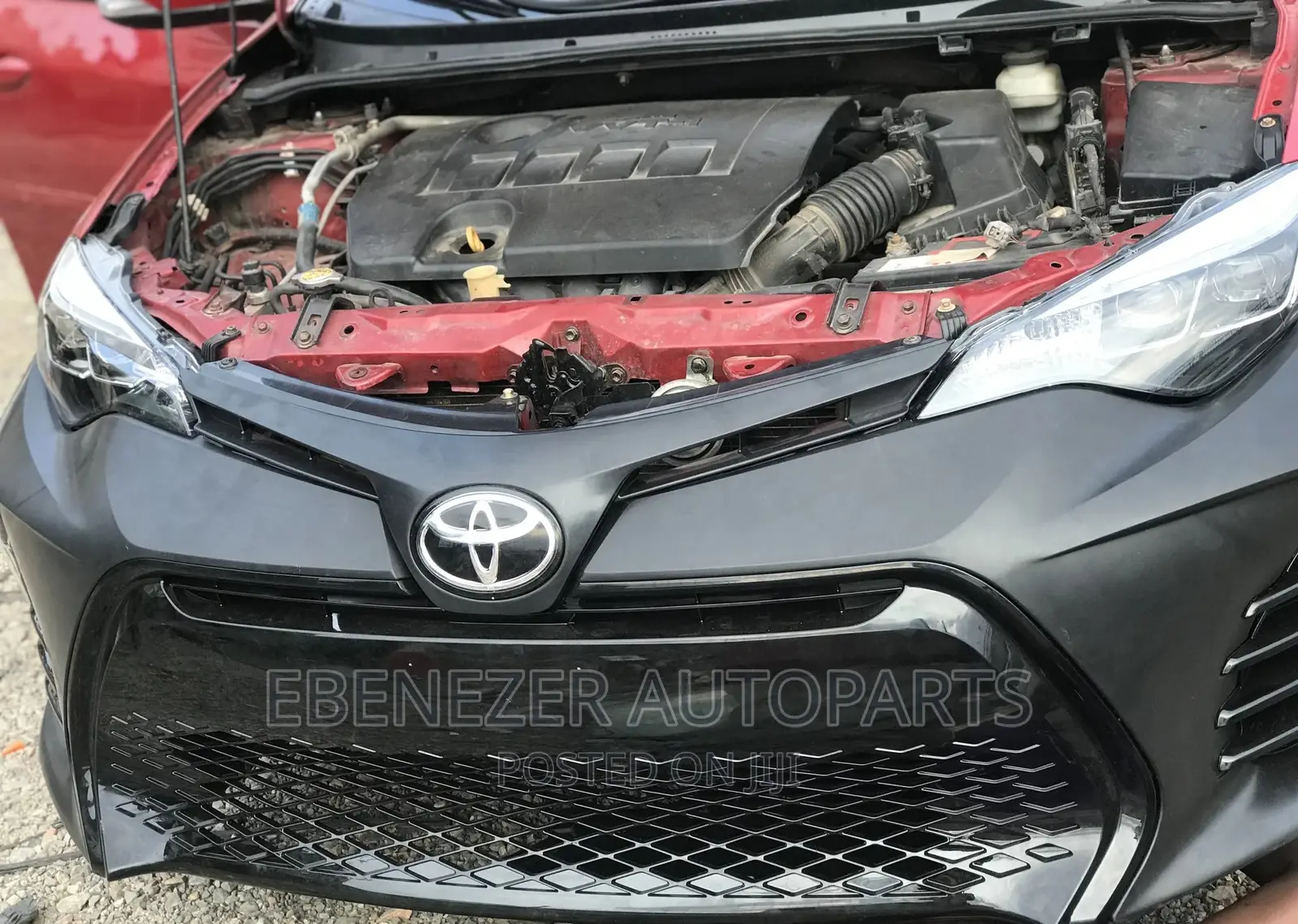 Toyota Corolla 2014,2015,2016 Upgrade Bumper To 2018