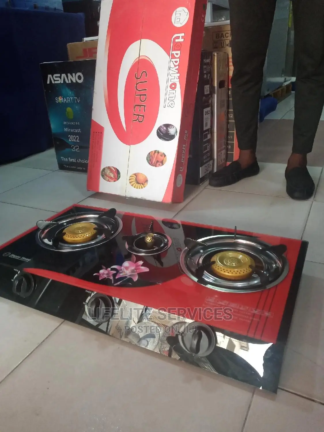 Happy Home Glass Stove