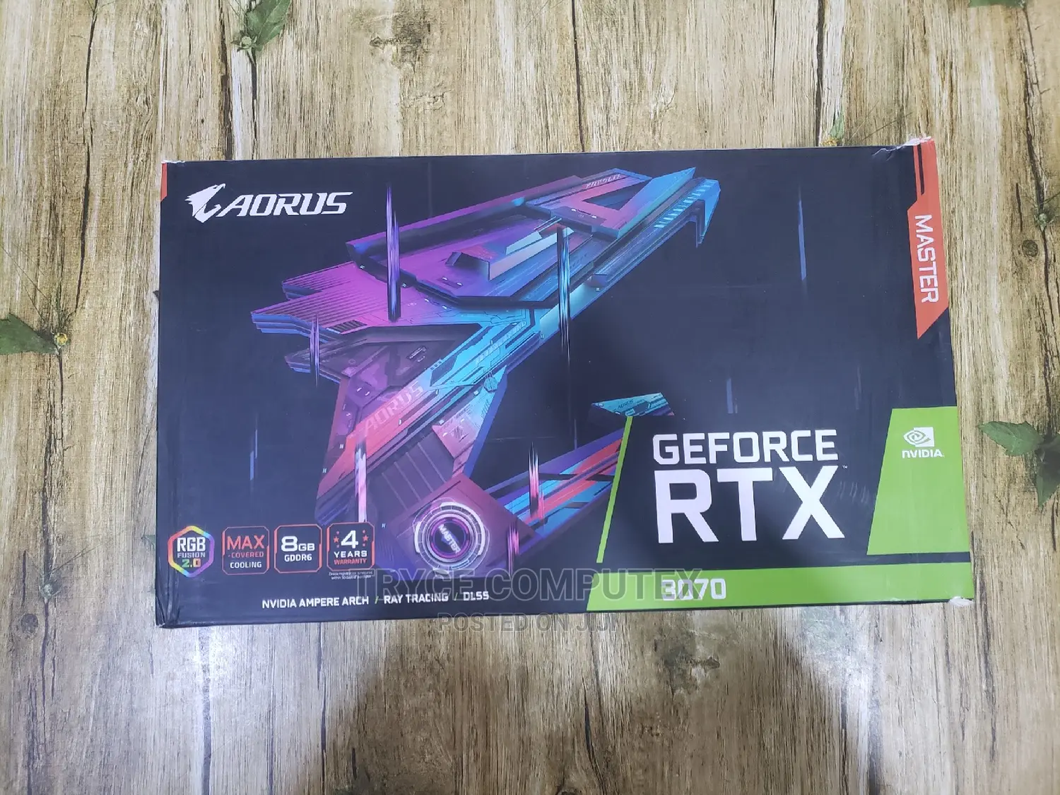 Gigabyte Aorus Geforce RTX 3070 Master 8g Graphics Card 8gb