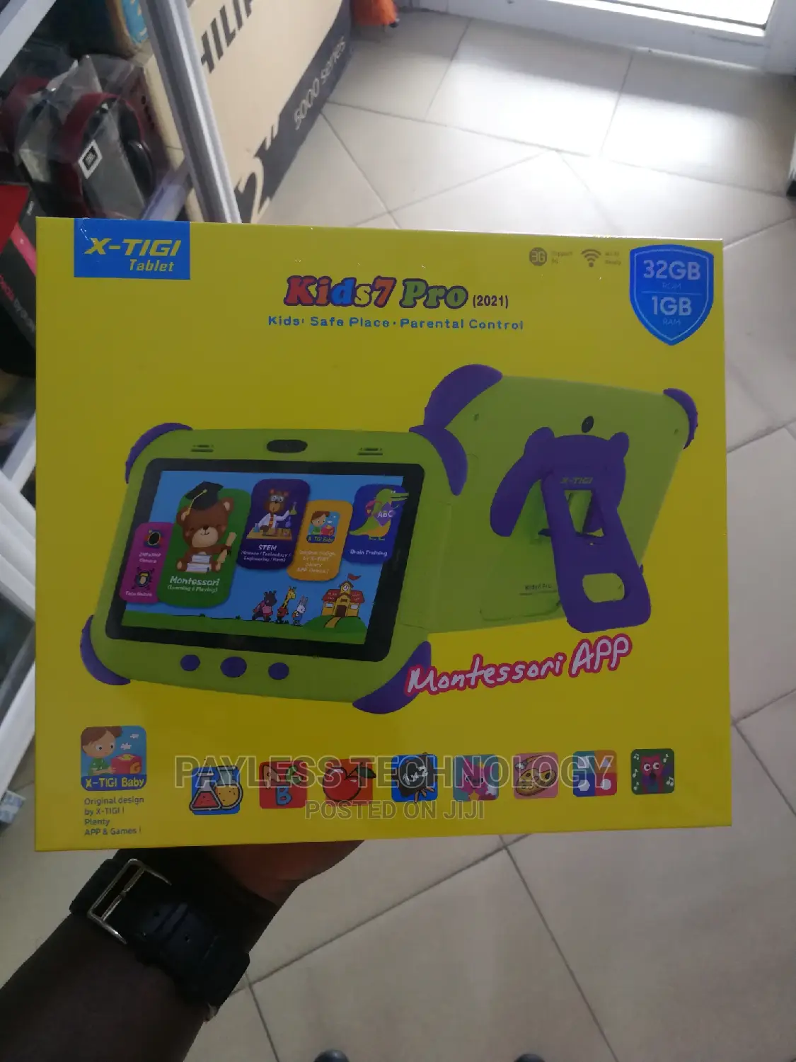 X-tigi Dual SIM Kids Educational Tablets