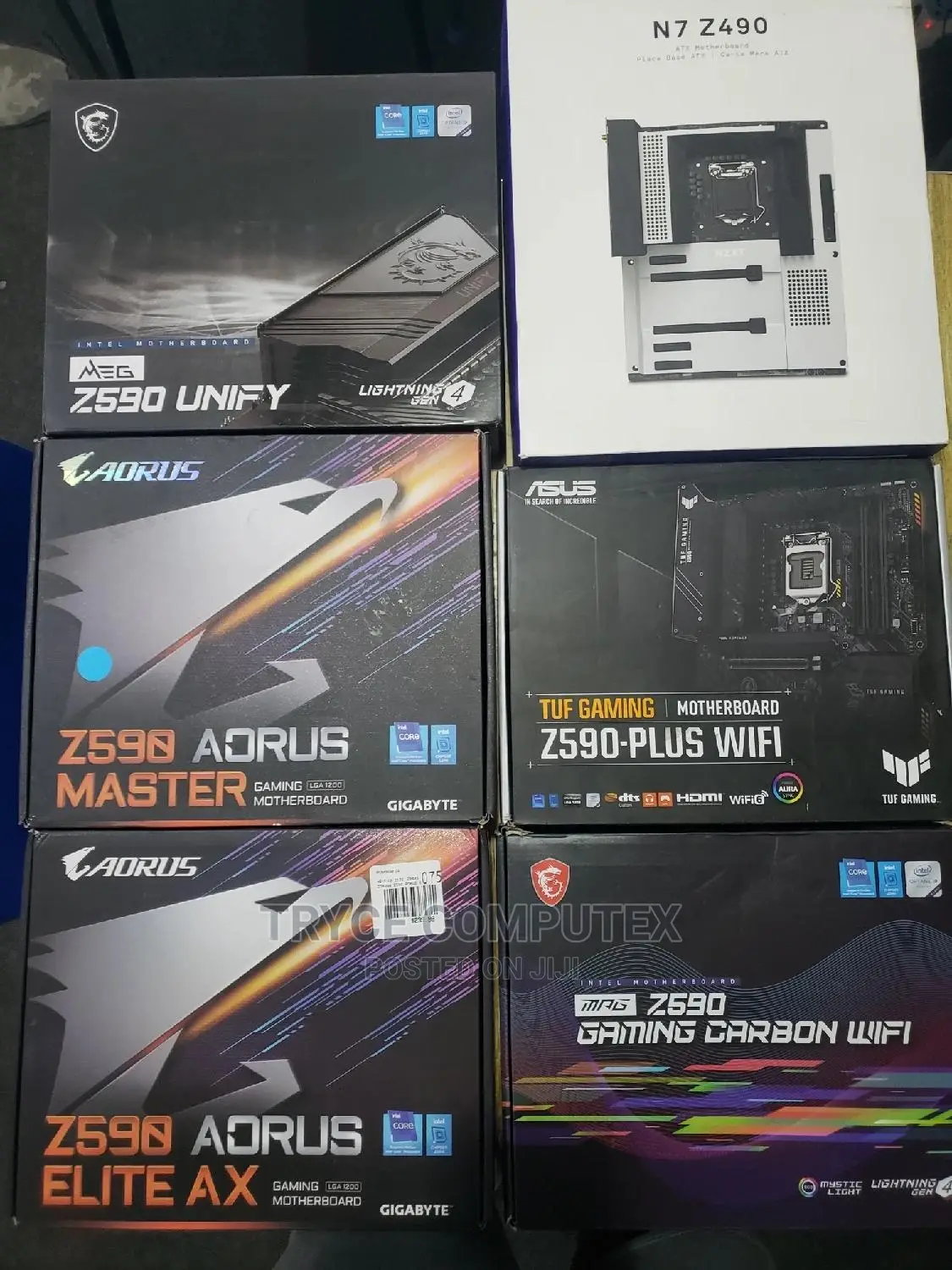 Z590 and Z490 Motherboard for 11th/10th Generation CPU