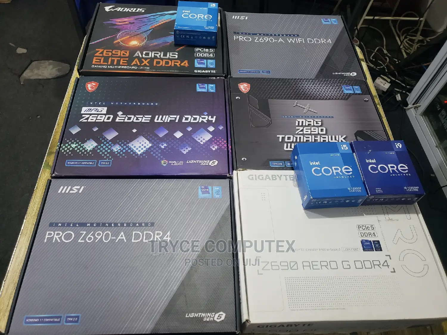 Z690 Motherboard for Intel 12th/13th/14th Gen Cpu/Processor