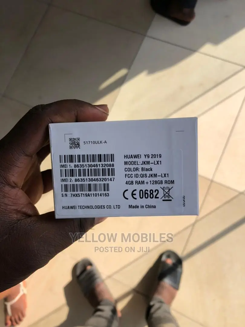 New Huawei Y9 2019 128 GB Black