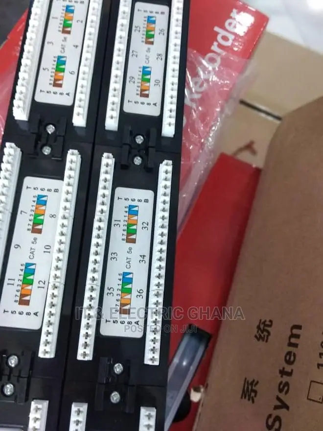 48 Port Patch Panel Cat5