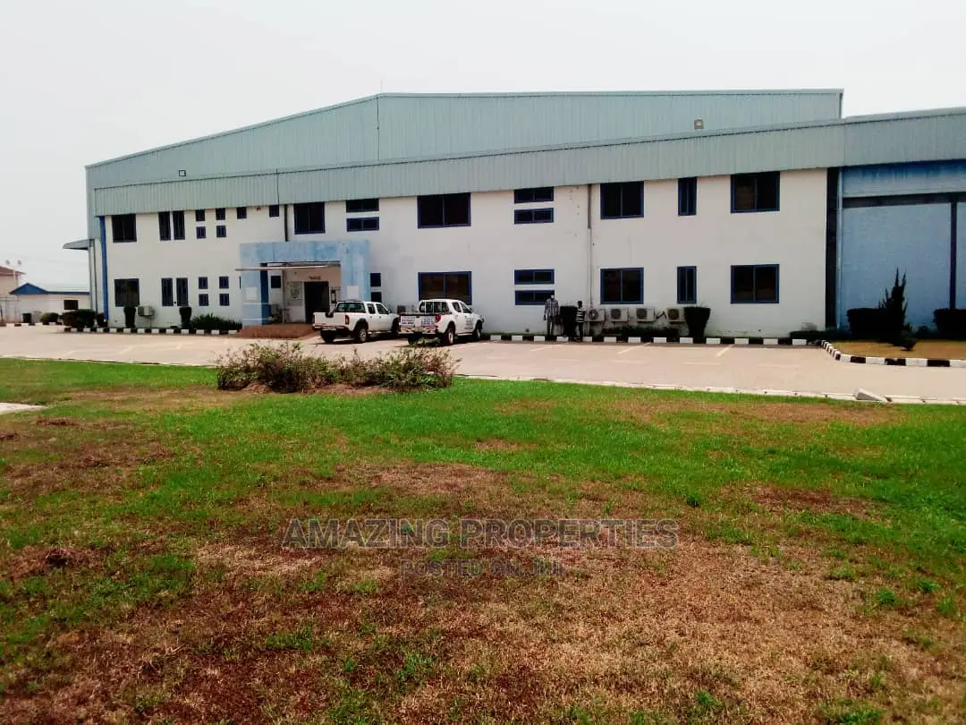 Sale 10acres of Land 4000sqm Warehouse Tema Industrial Area