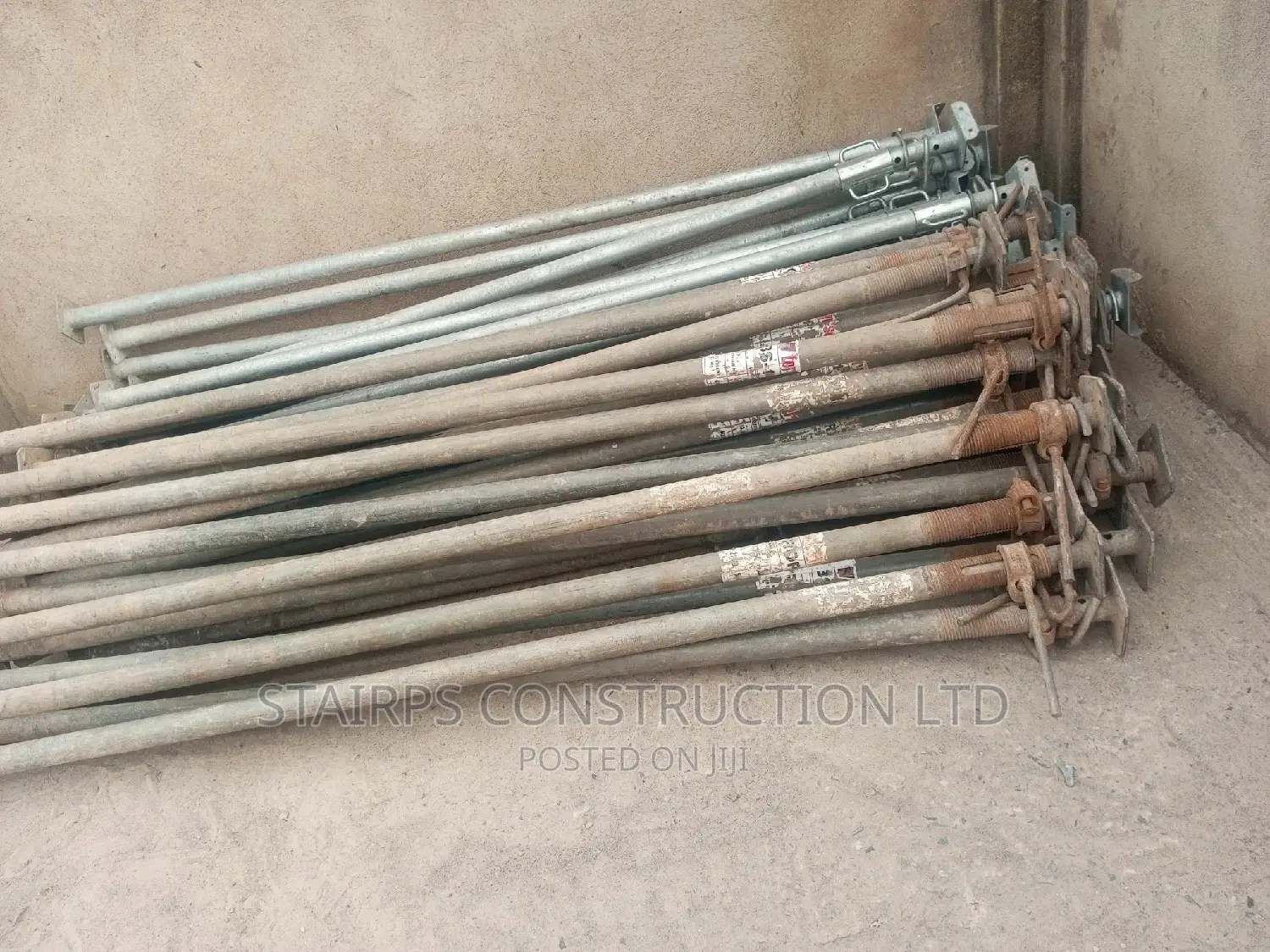 4.8m Galvanised Acrow Jacks / Props for Sale