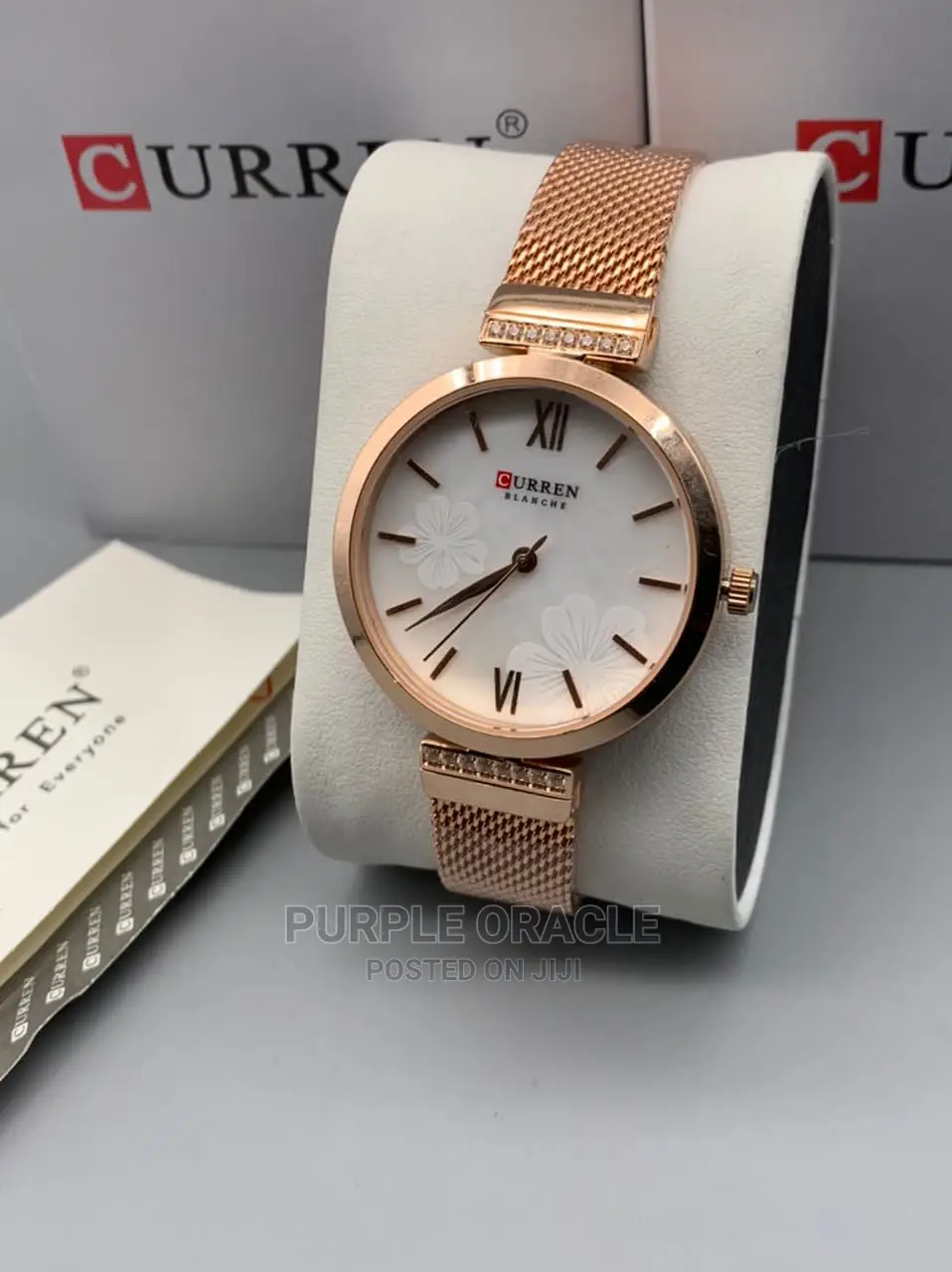 Elegant and Reliable Stainless CURREN Ladies Watch