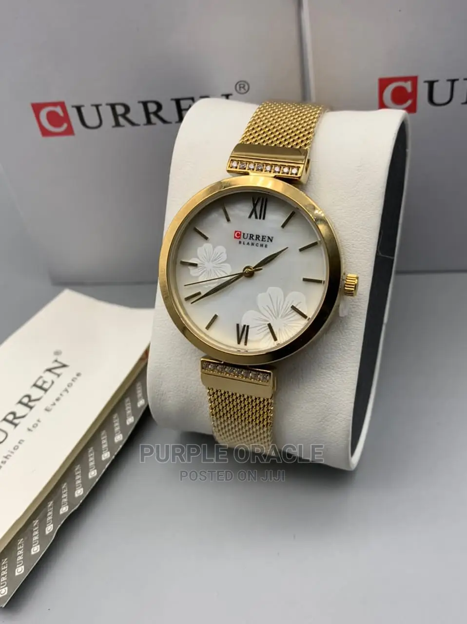 Elegant and Reliable Stainless CURREN Ladies Watch