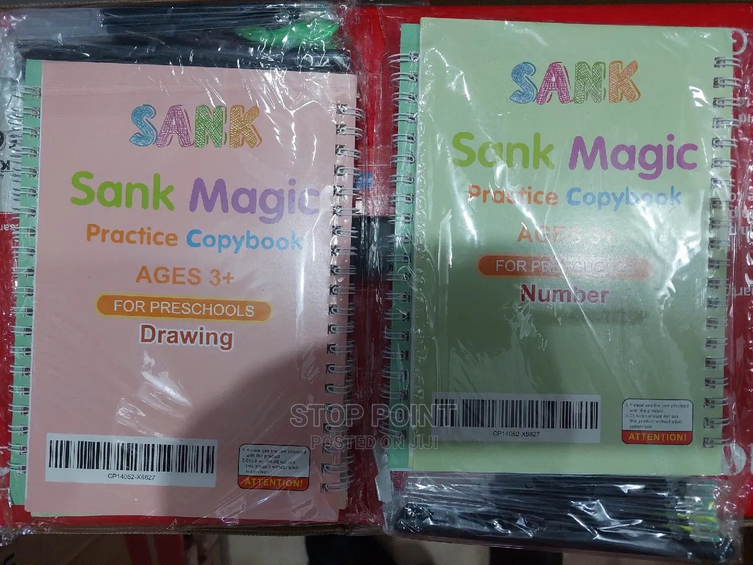 Magic Practice Book + Self Erasing Pens