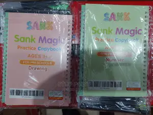 Magic Practice Book + Self Erasing Pens