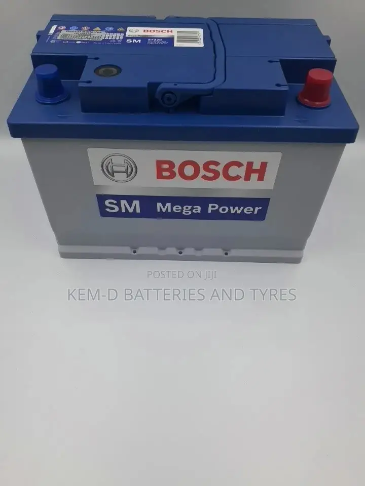 15 Plates Bosch Batteries - Free Delivery to Door Step