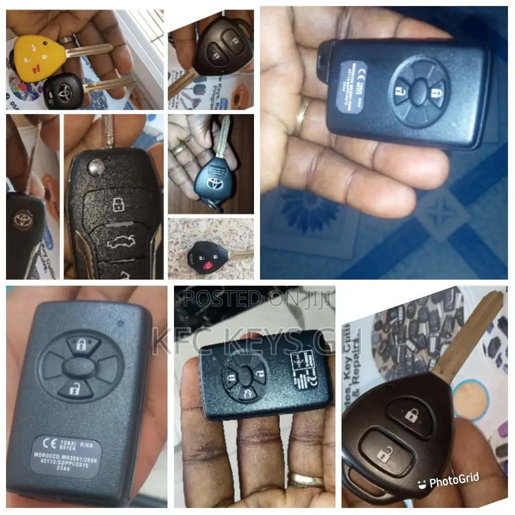 Vitz/Yaris Key All Keys