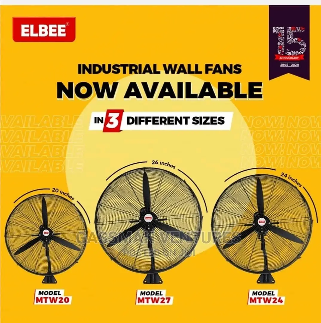 Industrial Standing/Wall Fans