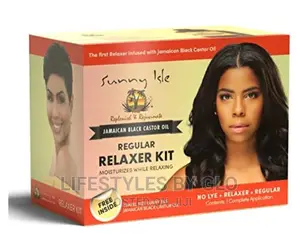 Sunny Isle Jamaican Black Castor Oil Relaxer Kit