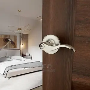 Photo - Door Lock Lever Lockset Bedroom Lock