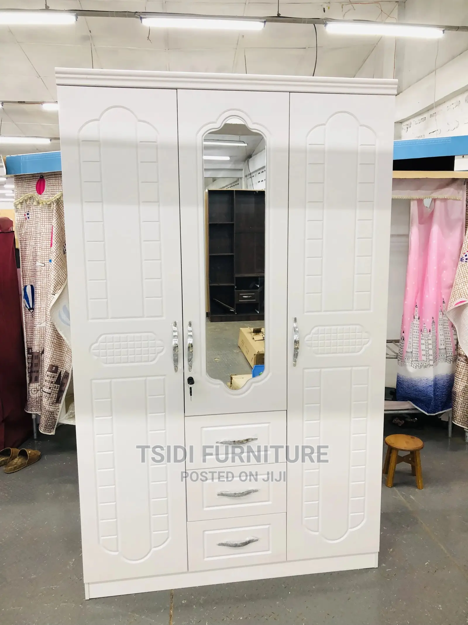 Classic Three Door Wardrobe
