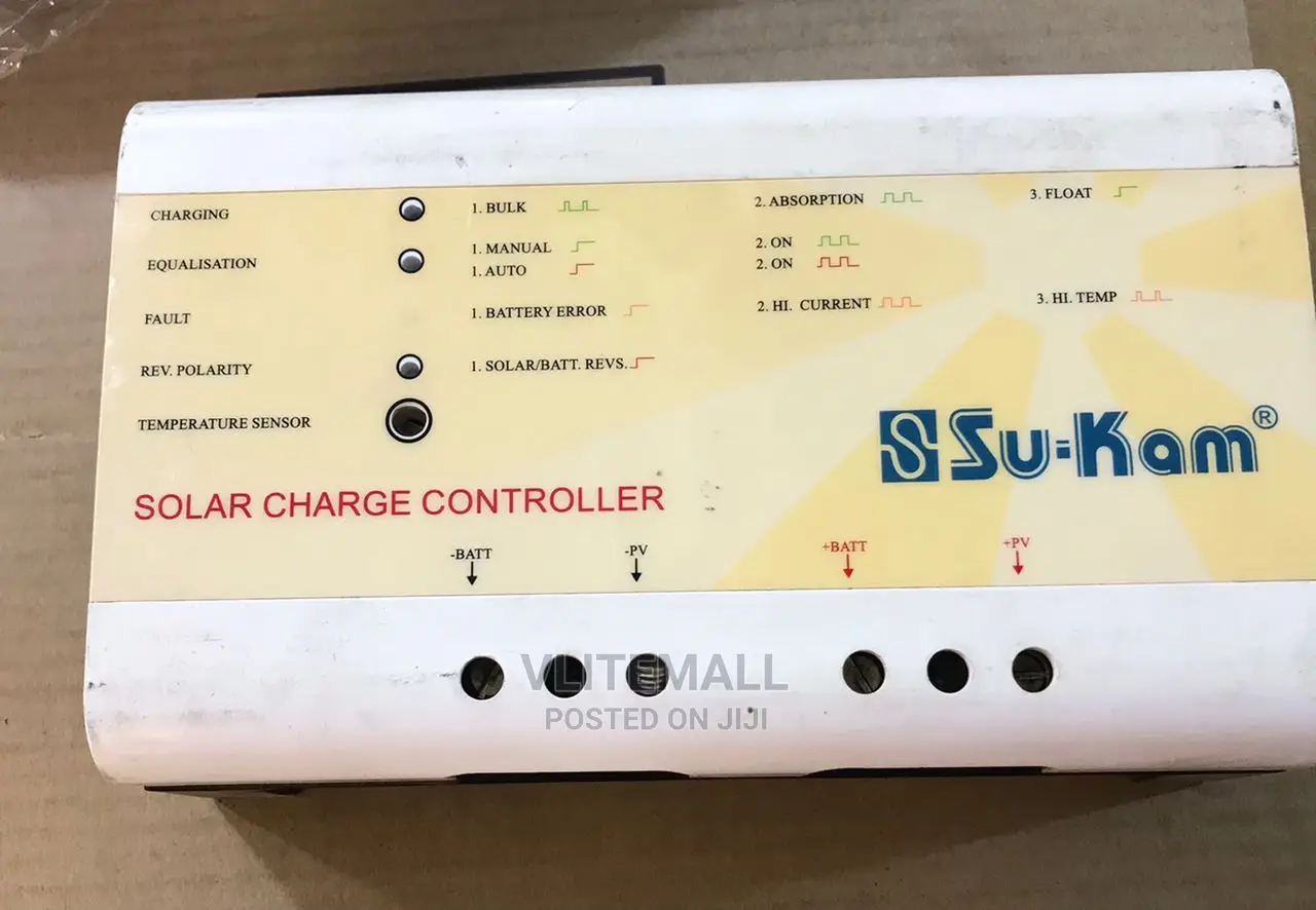 Sukam 45A Charge Controller 12v- At 24-48v
