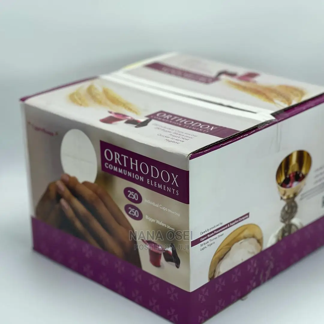 Box of 250 Prefilled Communion Wine and Bread