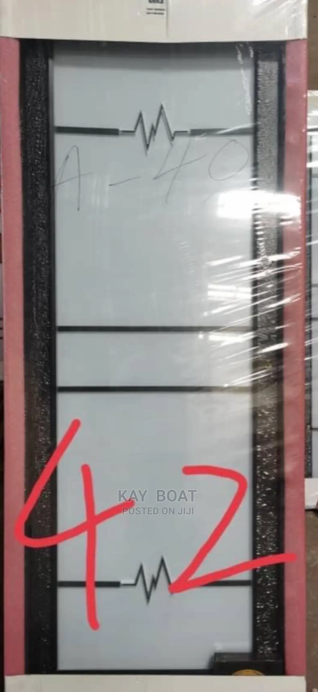 A Bathroom Door