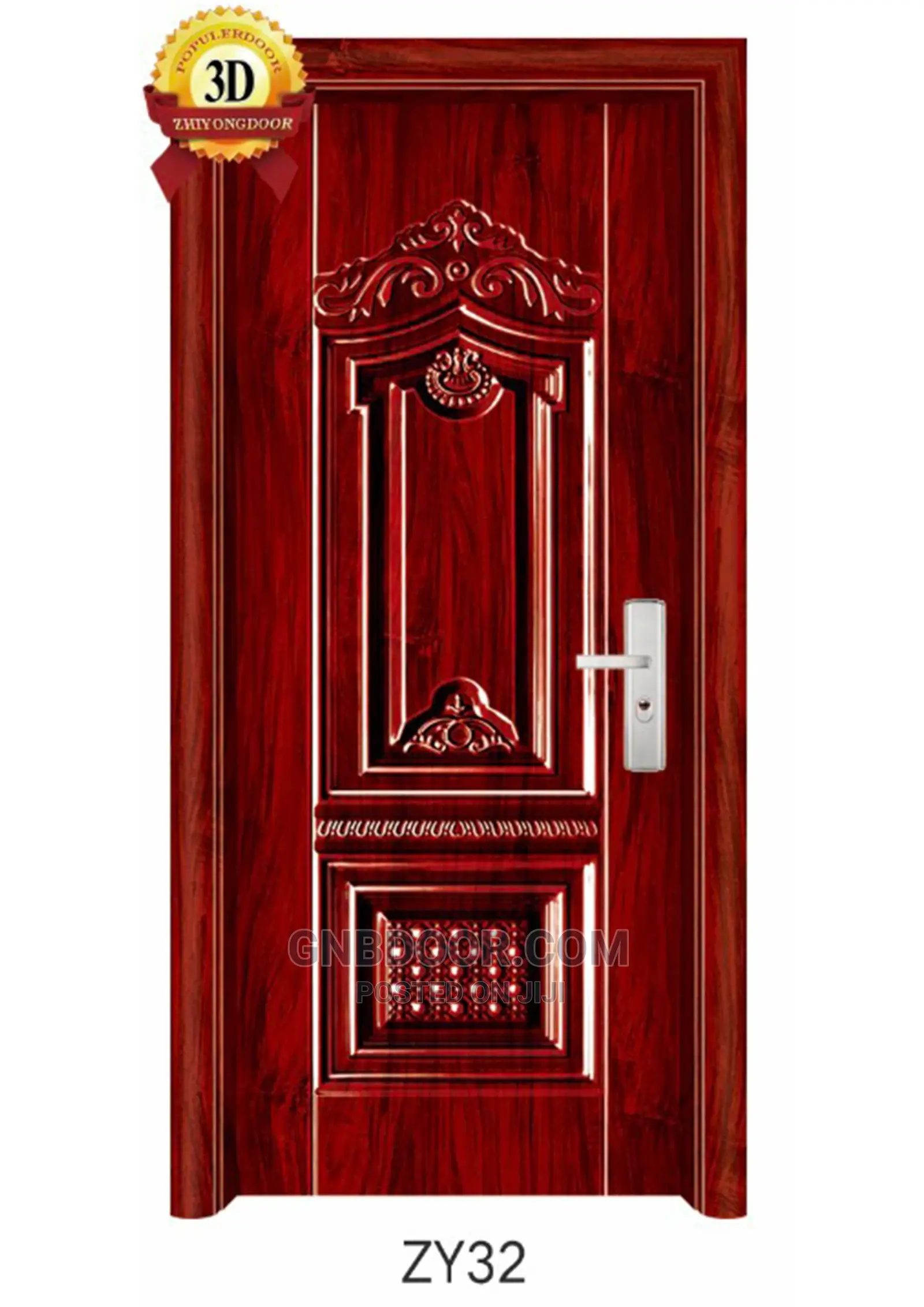 Interior Door American Door Metal Coated Wooden Door