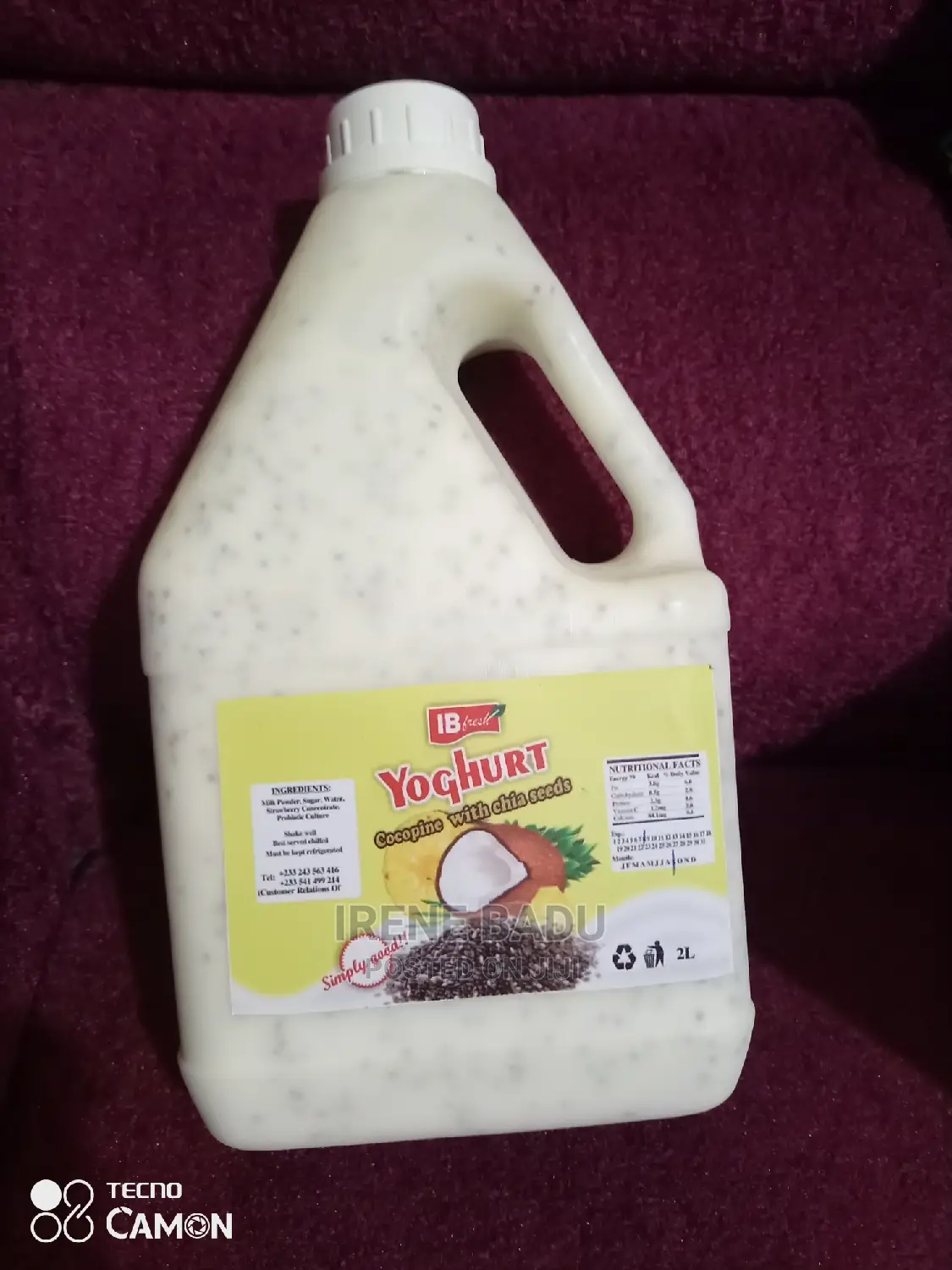 Ib Probiotic Yogurt