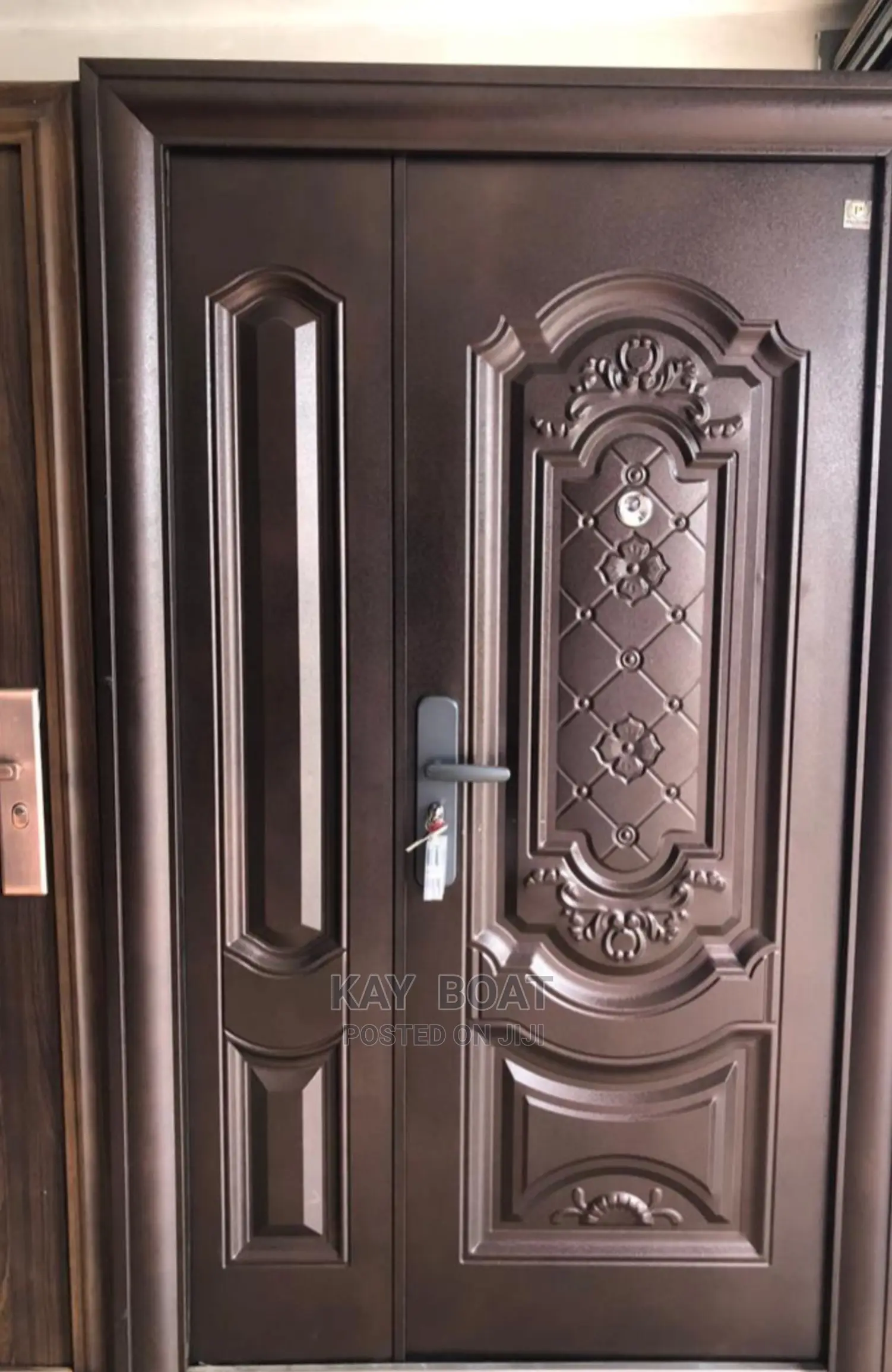One and Half Brown Door Available