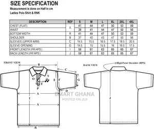 Round Neck Short Sleeve Polo Shirt - 5pieces Multicolour