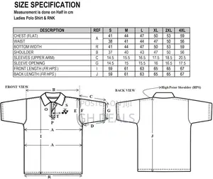 Round Neck Short Sleeve Polo Shirt - 5pieces Multicolour