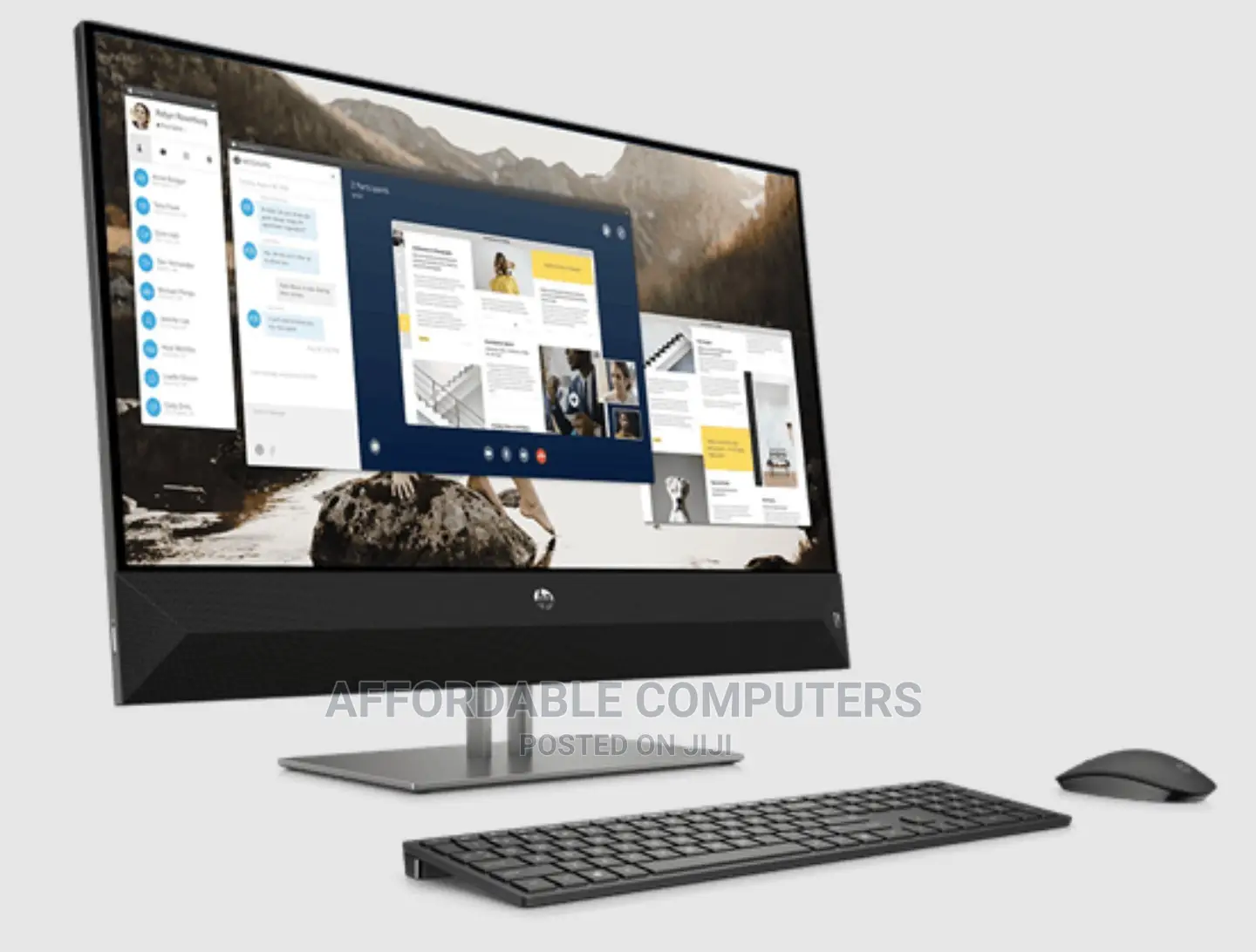 New Desktop Computer HP Pavilion 24 12GB AMD Ryzen HDD 1T