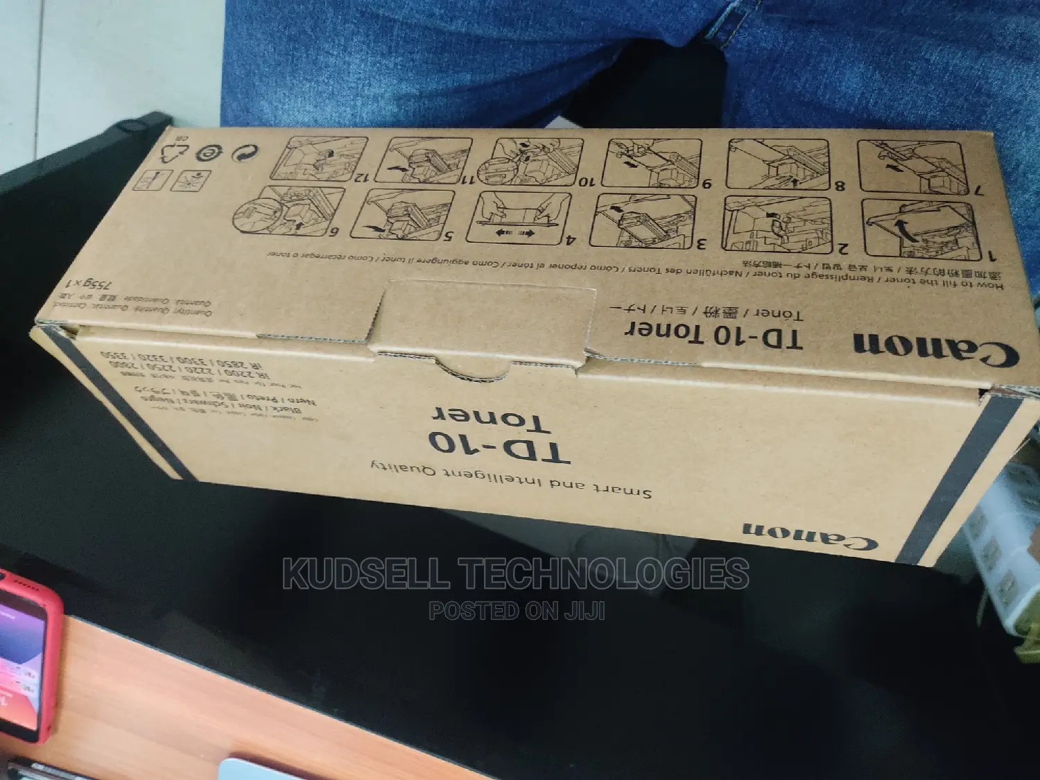 Canon Td-10 Toner Black Ir2200 Ir2800 Ir3300 Ir332
