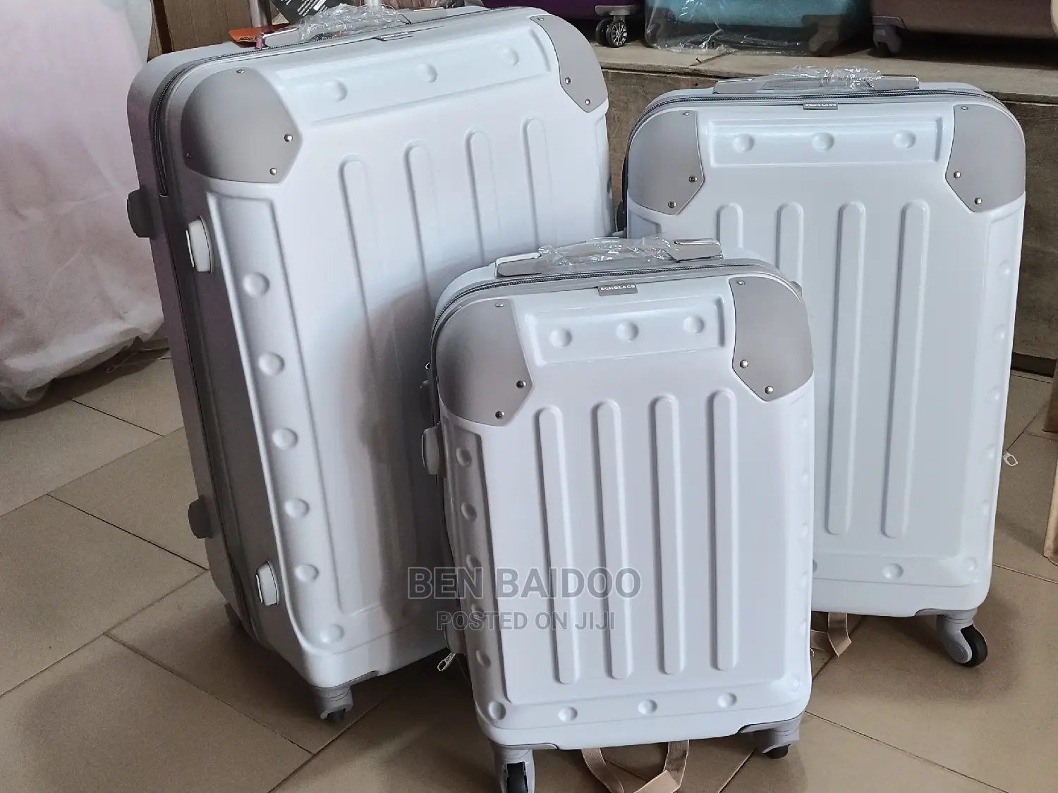 Ecolack Plastic Traveling Bag Set