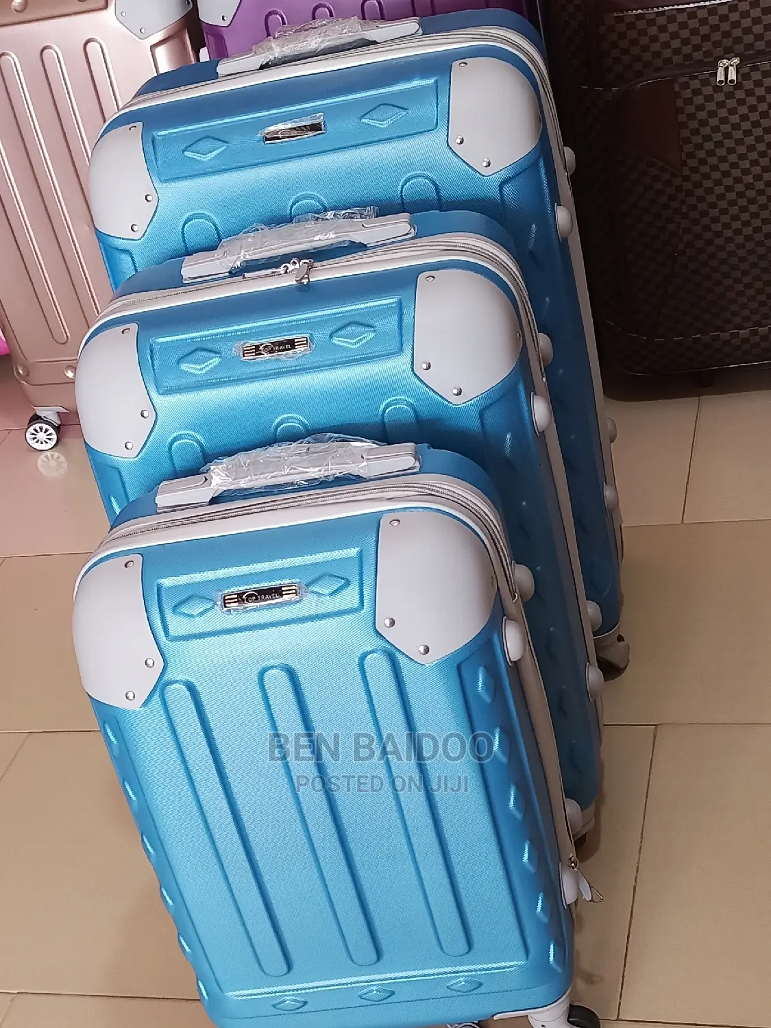 Ecolack Plastic Traveling Bag Set