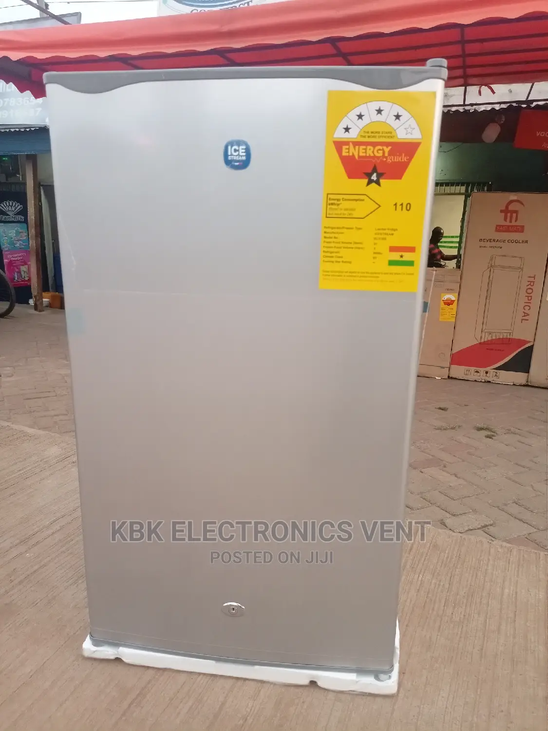 ICESTREAM 91ltr Table Top Single Door Refrigerator
