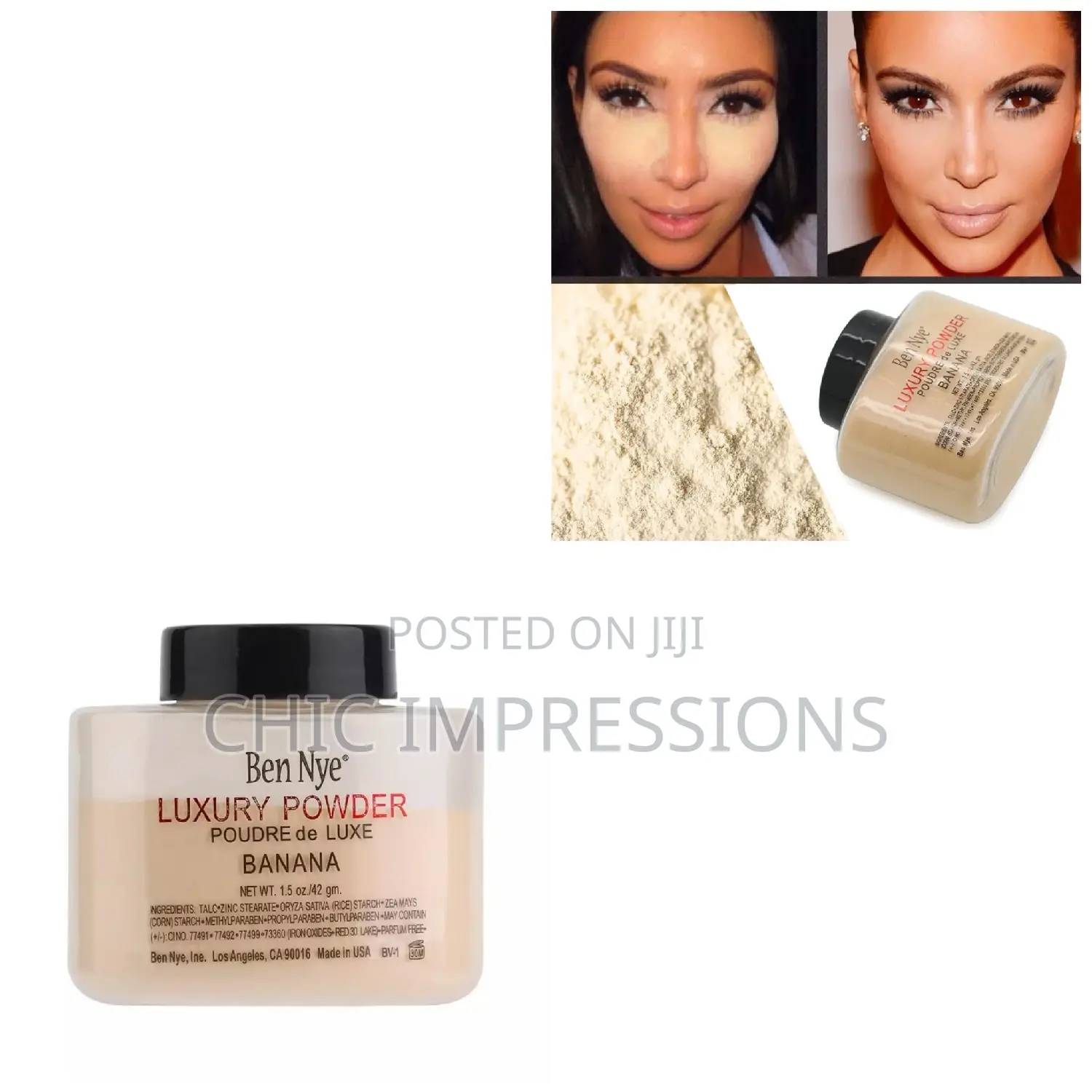 Ben Nye Banana Luxury Powder