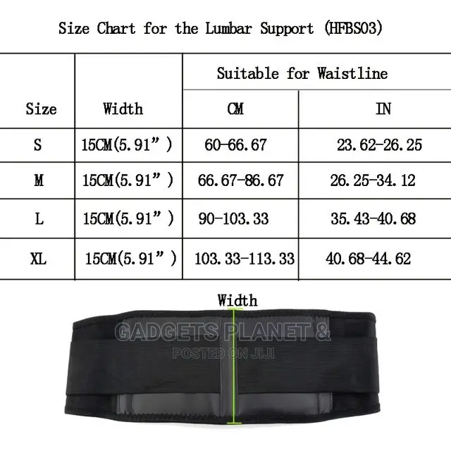 Sports Series Self Heating Tummy Belt
