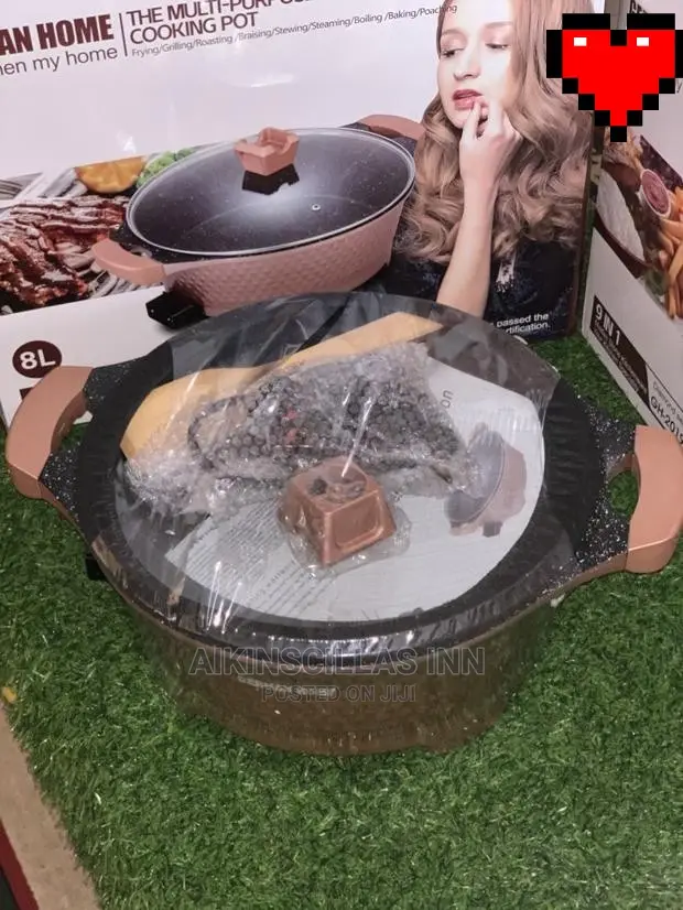 8lts German Electric Multicooker Pan