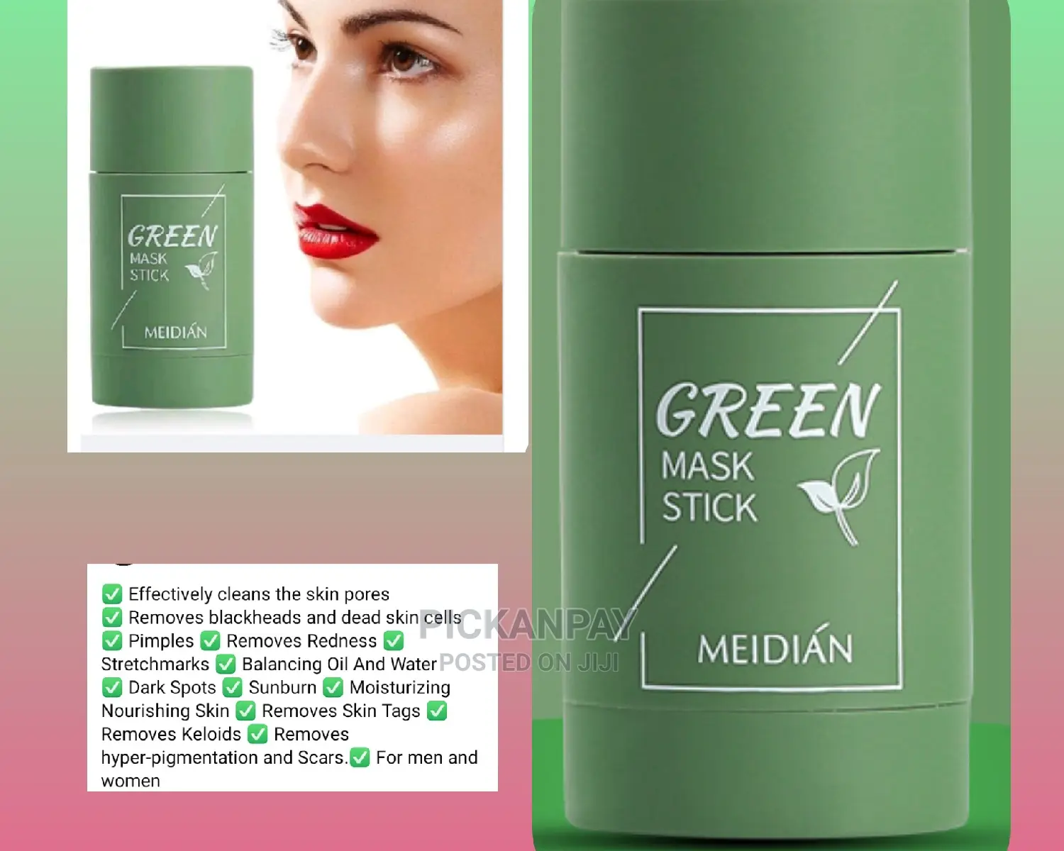 Green Stick Mask