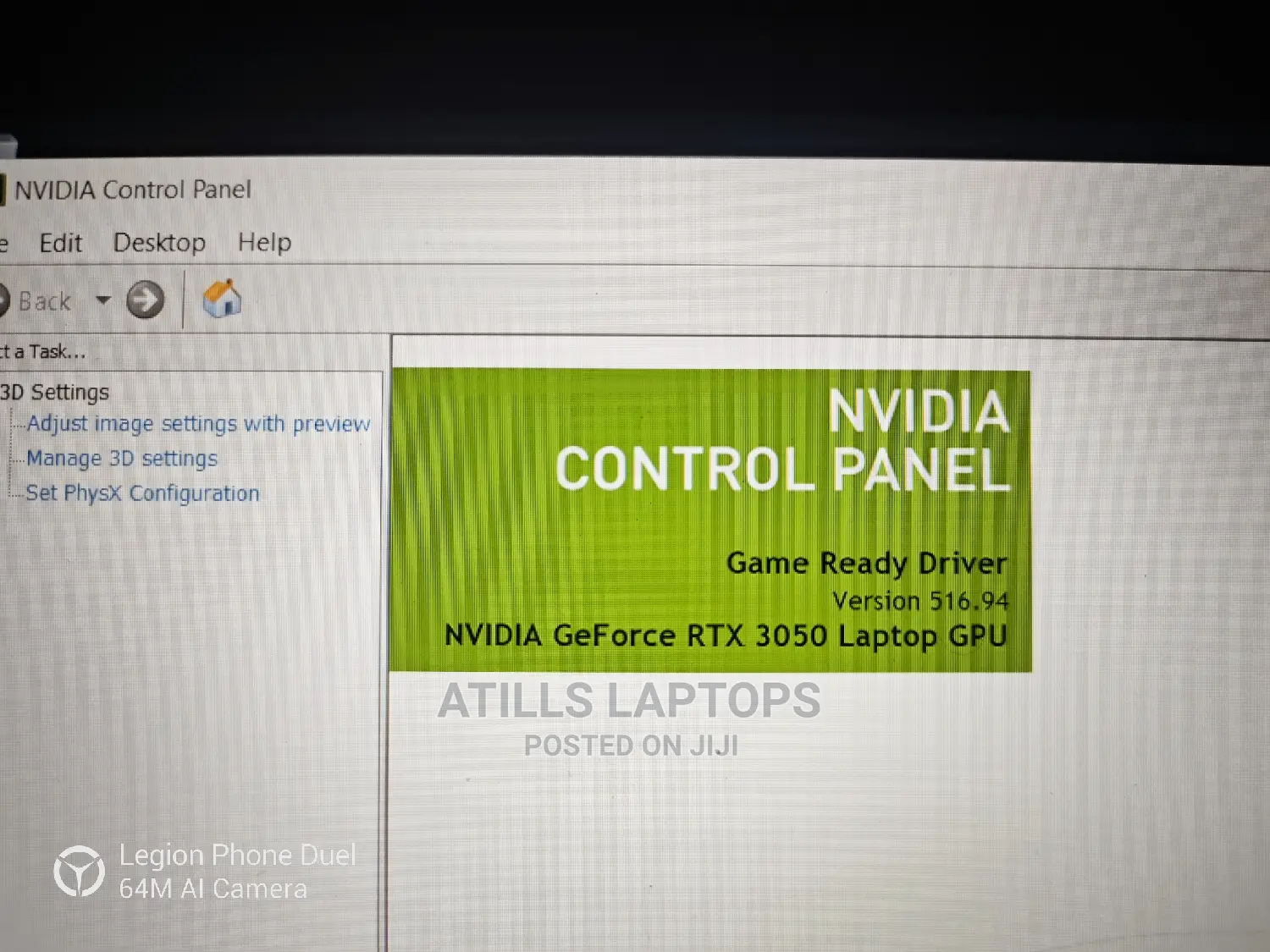 Laptop Dell G15 5511 16GB Intel Core I5 SSD 512GB