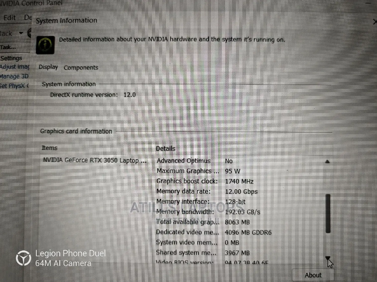 Laptop Dell G15 5511 16GB Intel Core I5 SSD 512GB