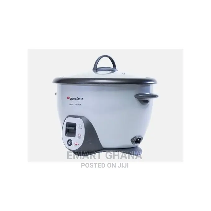 Binatone High Quality Rice Cooker - 2.2 Litre Black/Grey