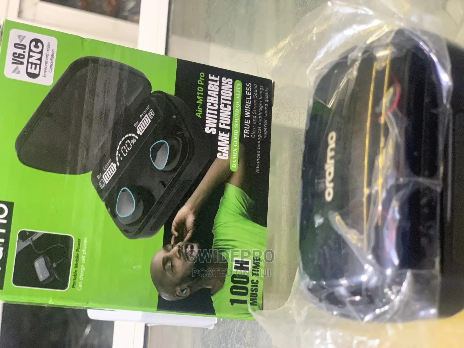 Oraimo V6.0 Wireless Earbuds + Power Bank