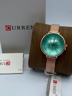 Photo - Curren Watch With Green Face