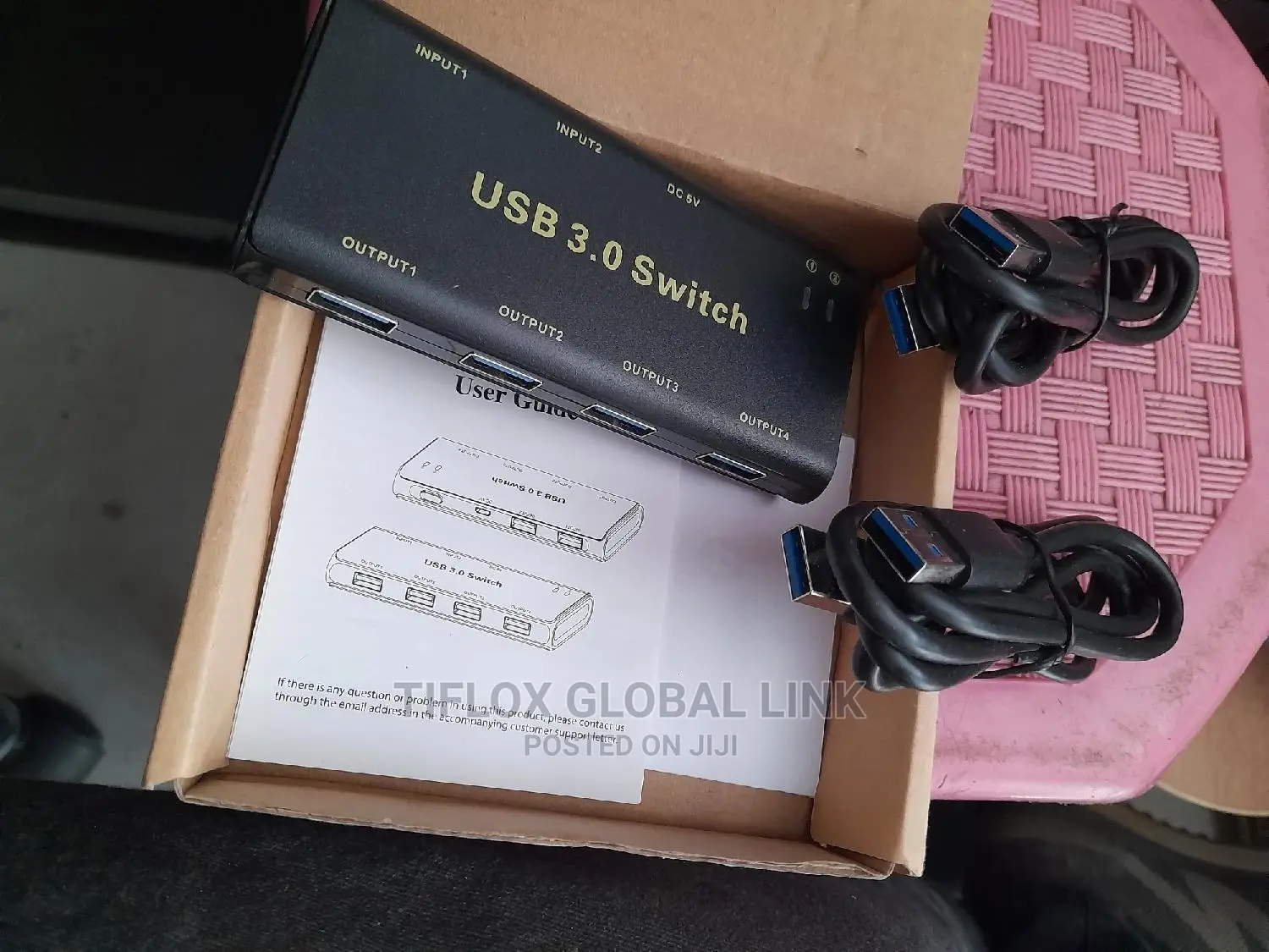 USB 3.0 Switch/Selector 2in 4out