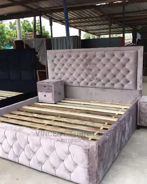 Queen Size Bed and Ottoman Available