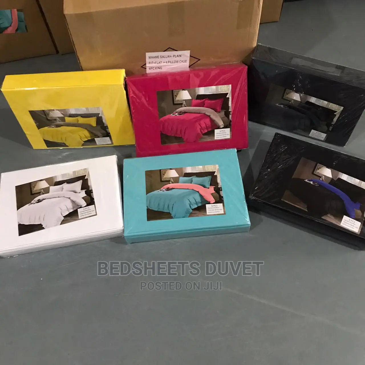 6 Pieces Bedsheets