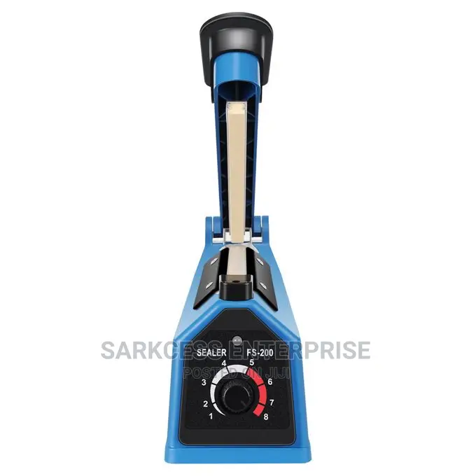 Impulse Heat Sealing Machine -200mm Blue
