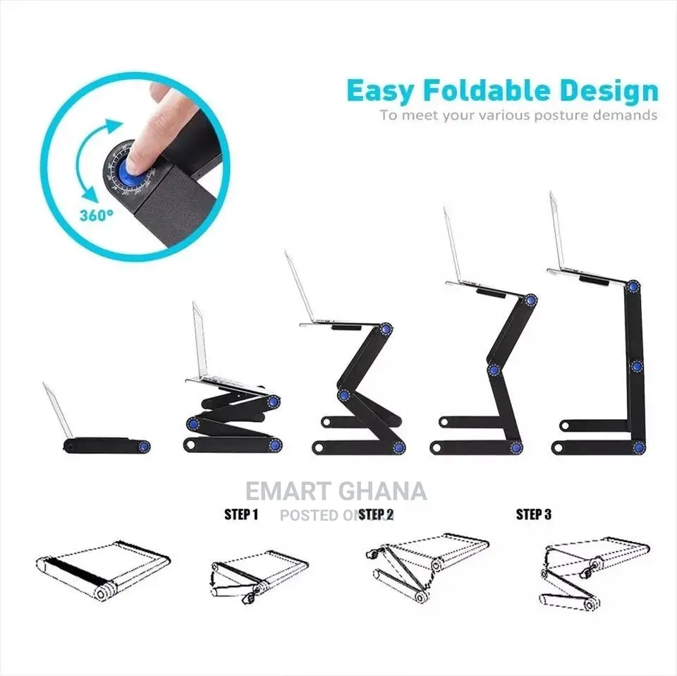 Adjustable Desktop Computer With Mouse Pad