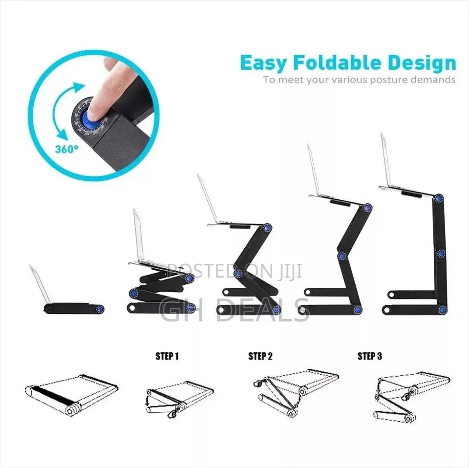 Adjustable Desktop Computer With Mouse Pad